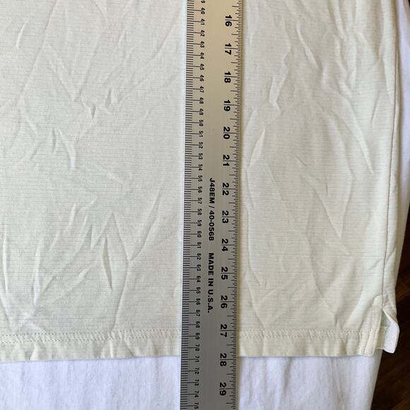 Taylor & Henry Men Polo Shirt Size XL Short Sleeve Stretchy Front Pocket White - Picture 4 of 8